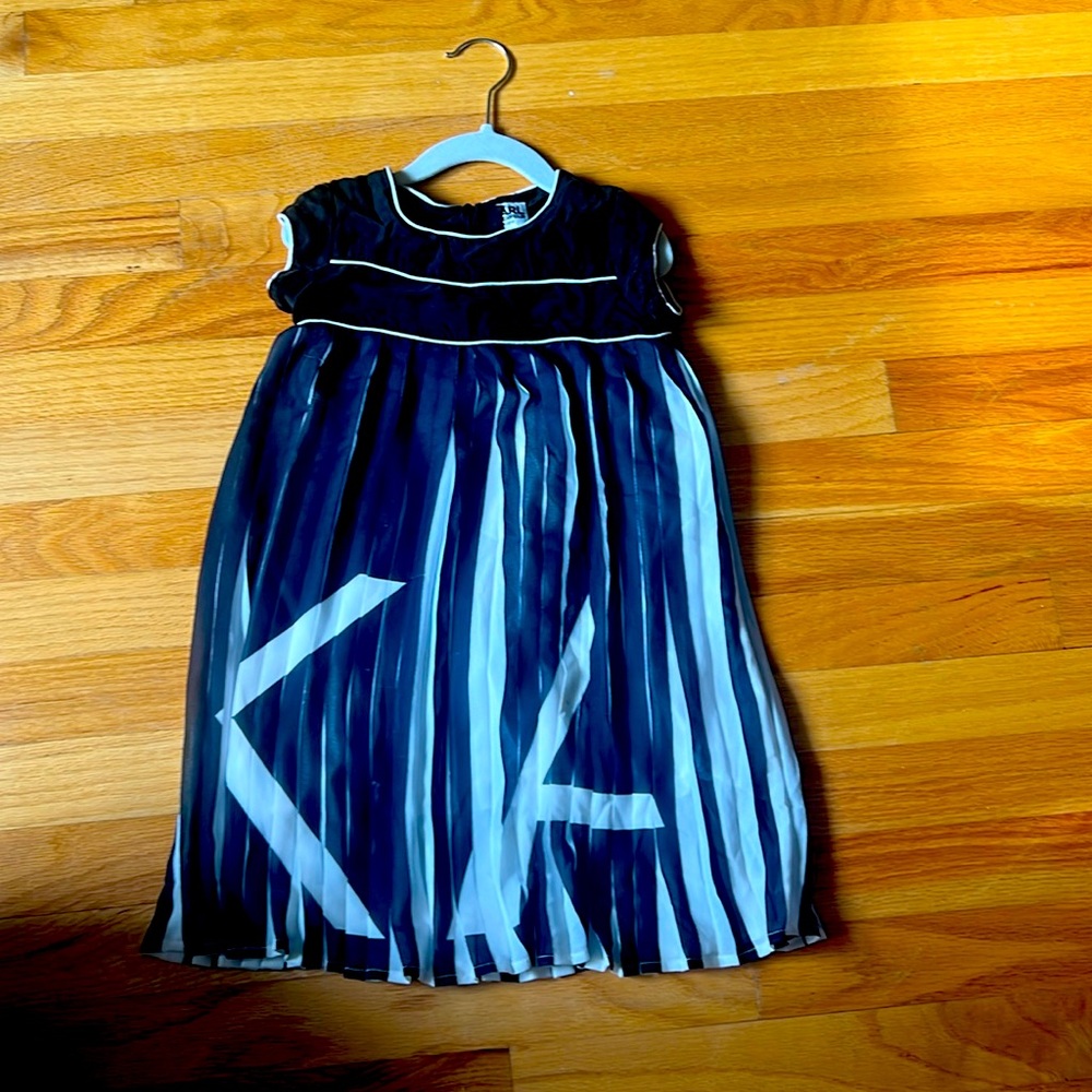 Karl Lagerfeld girls black dresss